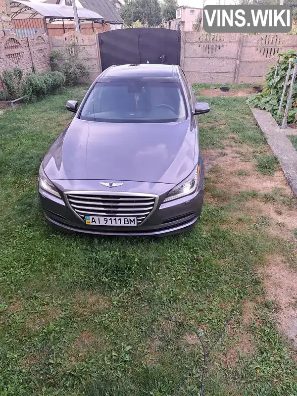 Седан Hyundai Genesis 2014 3.78 л. Автомат обл. Київська, Київ - Фото 1/21