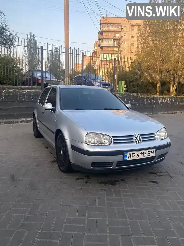 Хетчбек Volkswagen Golf 2000 1.6 л. Ручна / Механіка обл. Запорізька, Запоріжжя - Фото 1/13