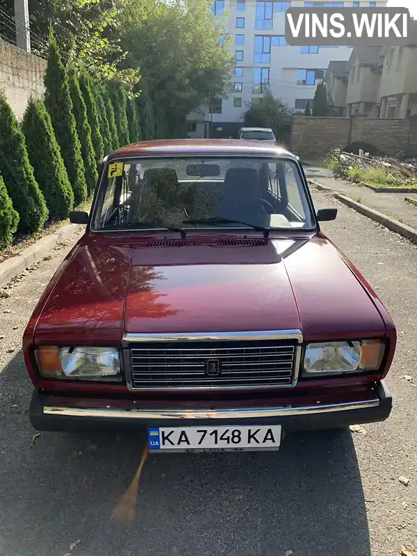 Седан ВАЗ / Lada 2107 2005 1.4 л. Ручна / Механіка обл. Рівненська, Рівне - Фото 1/21