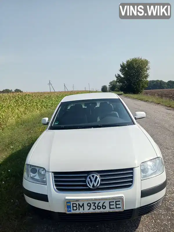 Седан Volkswagen Passat 2003 1.6 л. обл. Сумська, Ромни - Фото 1/8