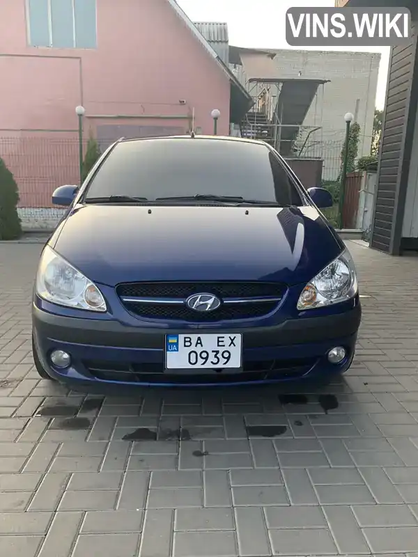 Хетчбек Hyundai Getz 2006 1.59 л. Ручна / Механіка обл. Харківська, Лозова - Фото 1/8