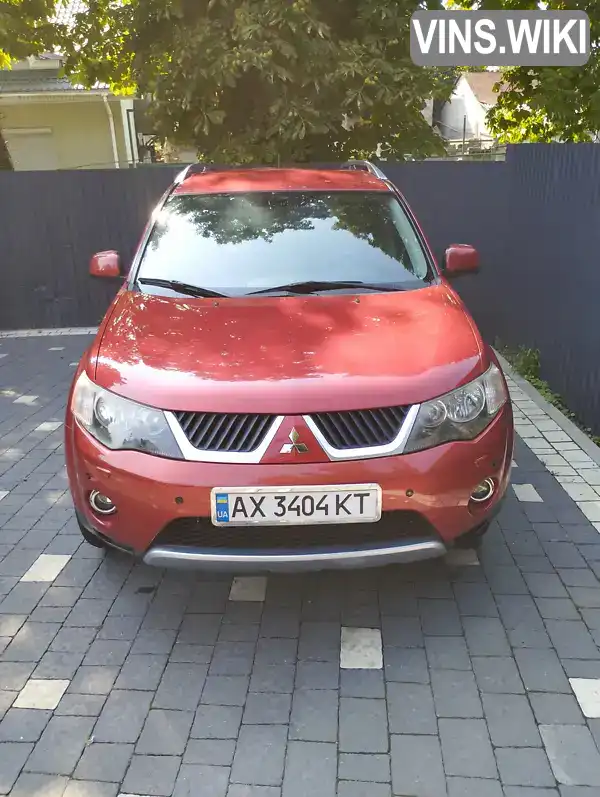 Позашляховик / Кросовер Mitsubishi Outlander 2008 2.4 л. Варіатор обл. Закарпатська, Ужгород - Фото 1/19