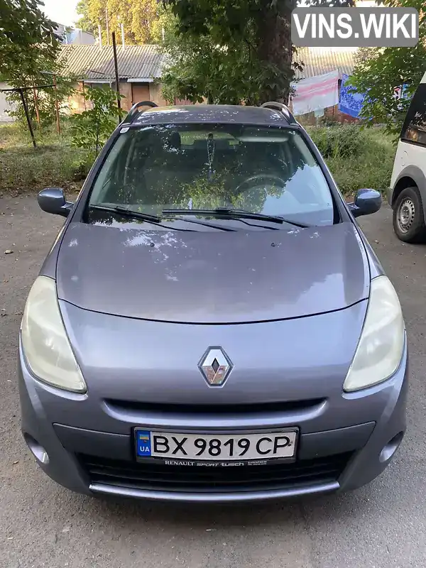 Універсал Renault Clio 2009 1.15 л. Ручна / Механіка обл. Хмельницька, Хмельницький - Фото 1/5