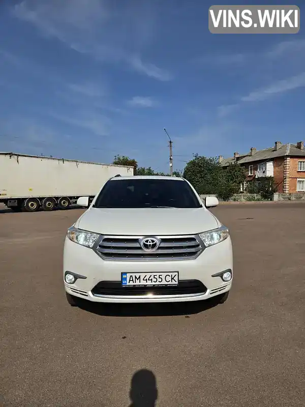 Позашляховик / Кросовер Toyota Highlander 2011 3.5 л. обл. Житомирська, Коростень - Фото 1/21