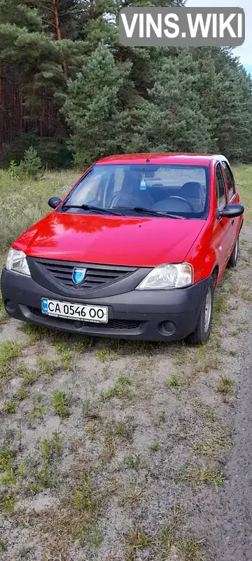 Седан Dacia Logan 2006 1.4 л. Ручна / Механіка обл. Черкаська, Черкаси - Фото 1/7