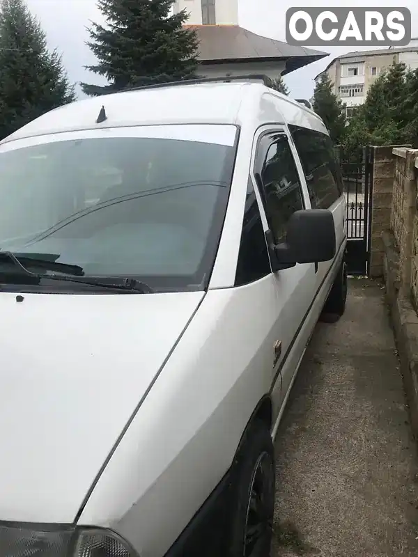 Мінівен Fiat Scudo 2000 2 л. Ручна / Механіка обл. Чернівецька, Сторожинець - Фото 1/5