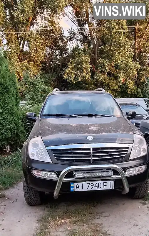 Позашляховик / Кросовер SsangYong Rexton 2005 2.7 л. Автомат обл. Київська, Фастів - Фото 1/8