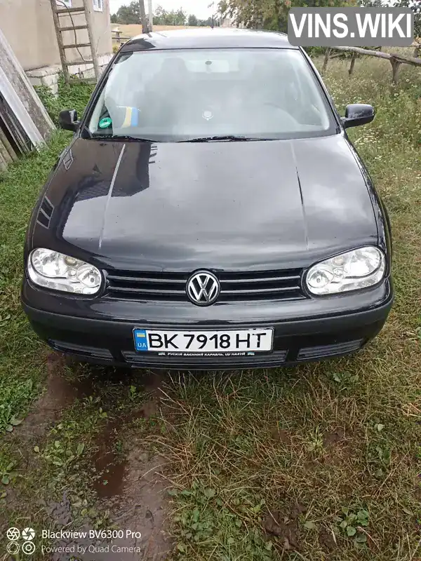 Хетчбек Volkswagen Golf 2000 1.39 л. Ручна / Механіка обл. Рівненська, Володимирець - Фото 1/10