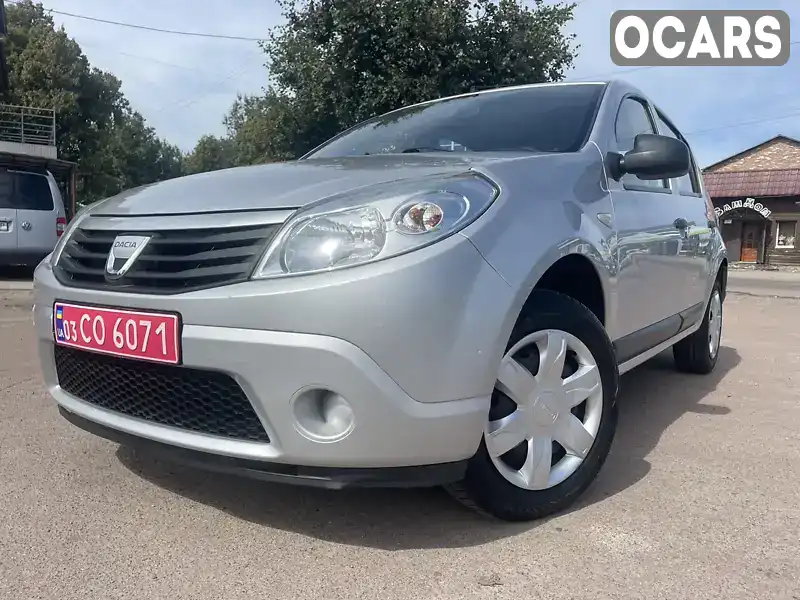 Хетчбек Dacia Sandero 2008 1.4 л. Ручна / Механіка обл. Чернігівська, Бахмач - Фото 1/21