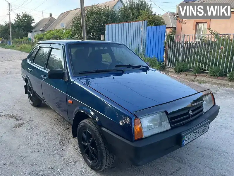 Седан ВАЗ / Lada 21099 2005 1.5 л. Ручна / Механіка обл. Запорізька, Запоріжжя - Фото 1/10