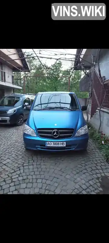 Мінівен Mercedes-Benz Vito 2010 2.14 л. Автомат обл. Закарпатська, Іршава - Фото 1/7