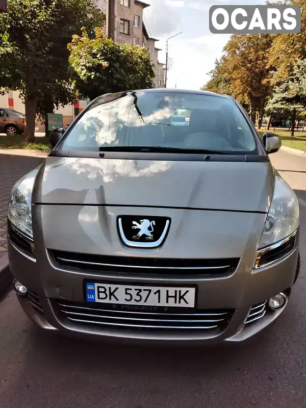 Мікровен Peugeot 5008 2010 1.6 л. Ручна / Механіка обл. Рівненська, Сарни - Фото 1/15