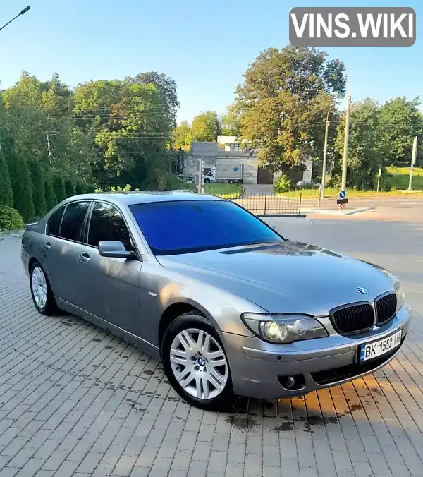 Седан BMW 7 Series 2005 2.99 л. Автомат обл. Рівненська, Рівне - Фото 1/20