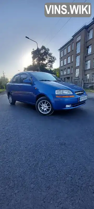 Седан Chevrolet Aveo 2005 1.5 л. Ручна / Механіка обл. Запорізька, Запоріжжя - Фото 1/17