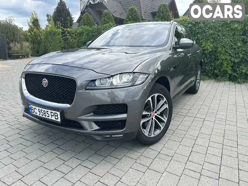 Позашляховик / Кросовер Jaguar F-Pace 2018 2 л. Автомат обл. Львівська, Стрий - Фото 1/21