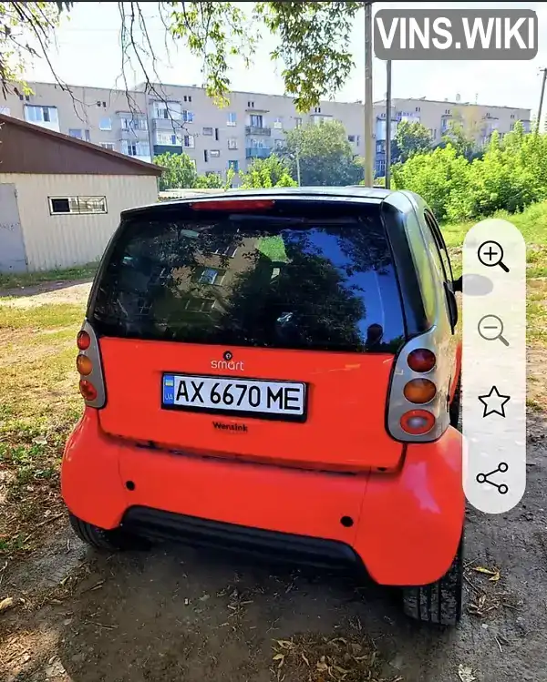 Купе Smart Fortwo 1998 null_content л. Варіатор обл. Харківська, Балаклія - Фото 1/5