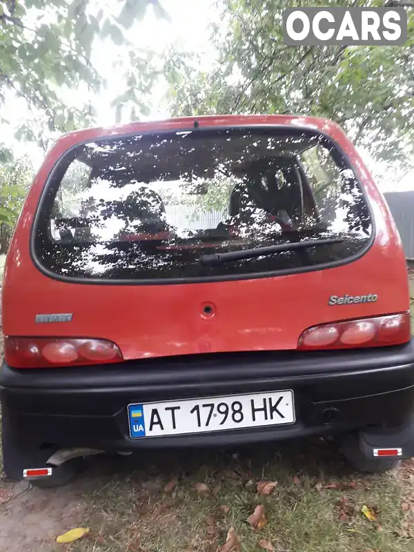 Хетчбек Fiat Seicento 2003 1.1 л. Ручна / Механіка обл. Хмельницька, Кам'янець-Подільський - Фото 1/21