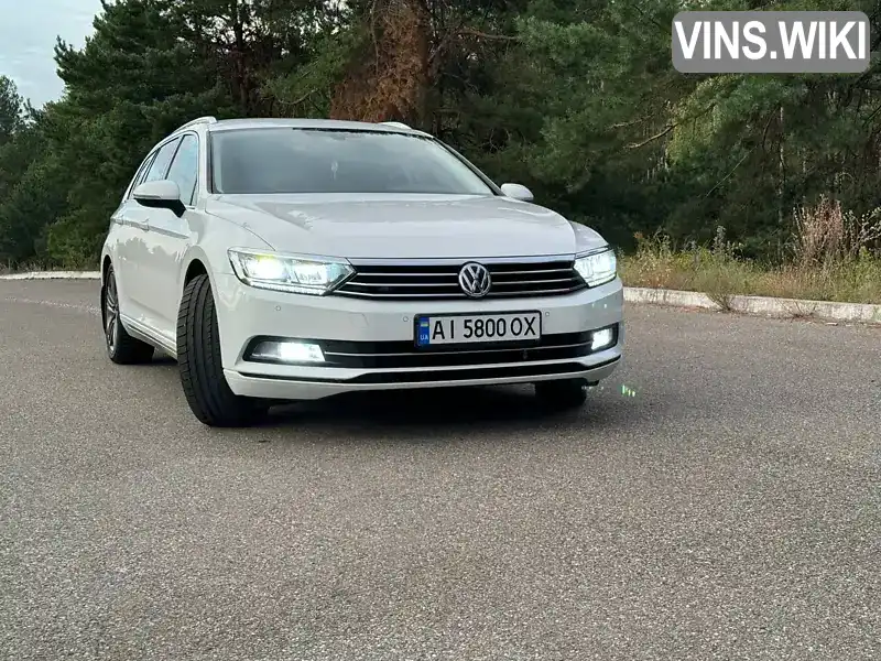 Универсал Volkswagen Passat 2017 2 л. Автомат обл. Киевская, Вышгород - Фото 1/21