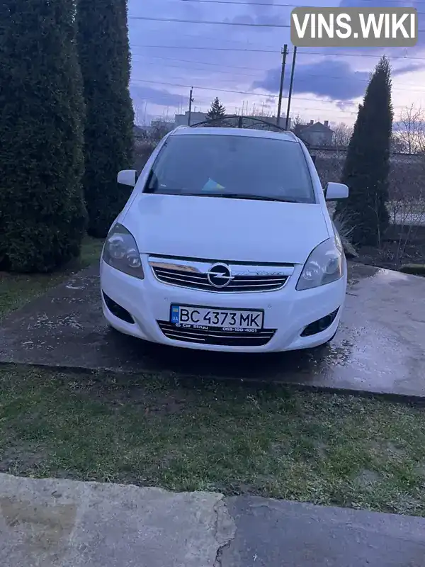 W0L0AHM75A2044945 Opel Zafira 2009 Минивэн 1.7 л. Фото 2