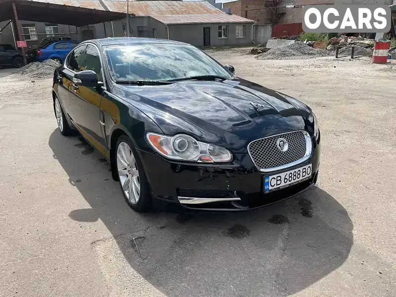 Седан Jaguar XF 2008 3 л. Автомат обл. Чернігівська, Ніжин - Фото 1/12