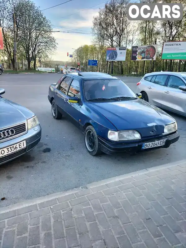 Седан Ford Sierra 1989 1.99 л. Ручна / Механіка обл. Тернопільська, Тернопіль - Фото 1/11