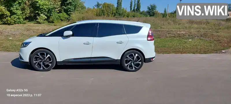 Мінівен Renault Grand Scenic 2019 1.75 л. Автомат обл. Чернігівська, Прилуки - Фото 1/17