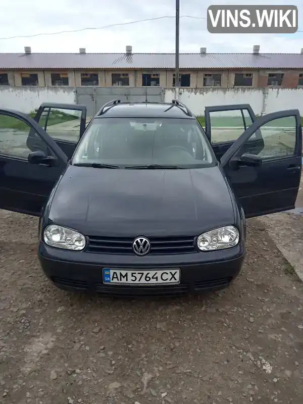 Універсал Volkswagen Golf 2002 1.6 л. Ручна / Механіка обл. Житомирська, Любар - Фото 1/9