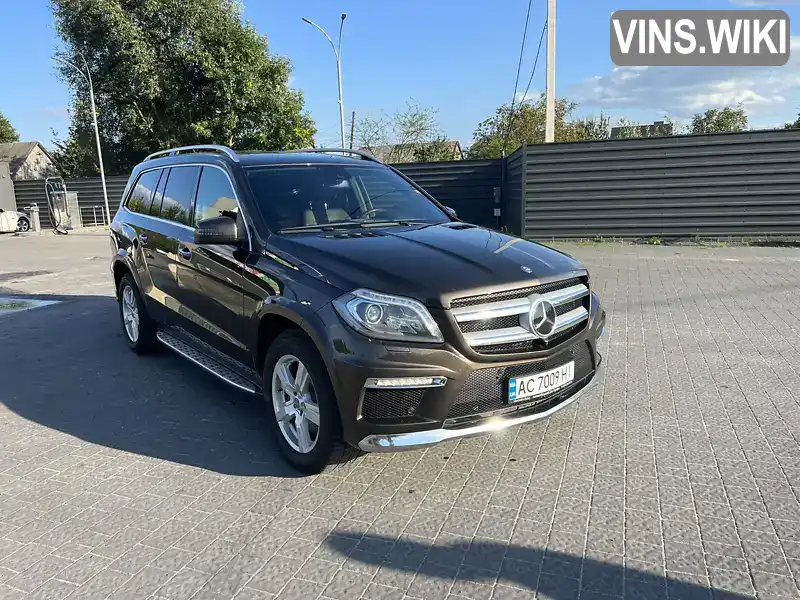 Позашляховик / Кросовер Mercedes-Benz GL-Class 2014 3 л. Автомат обл. Волинська, Ковель - Фото 1/21