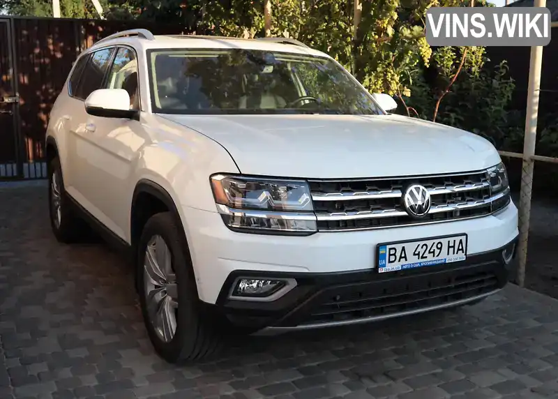 Внедорожник / Кроссовер Volkswagen Atlas 2018 3.6 л. Автомат обл. Кировоградская, Кропивницкий (Кировоград) - Фото 1/20