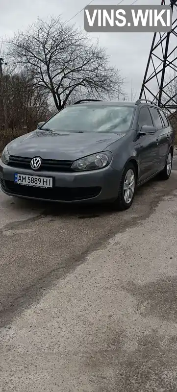 Универсал Volkswagen Golf 2009 1.6 л. Ручная / Механика обл. Житомирская, Звягель - Фото 1/21