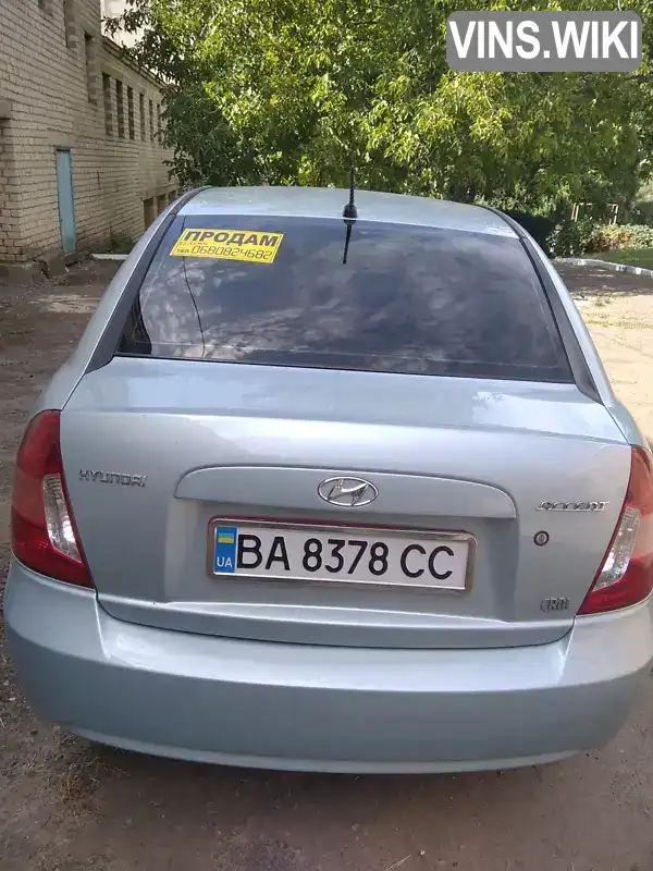 Y6LCM41YP9L210022 Hyundai Accent 2008 Седан 1.49 л. Фото 2