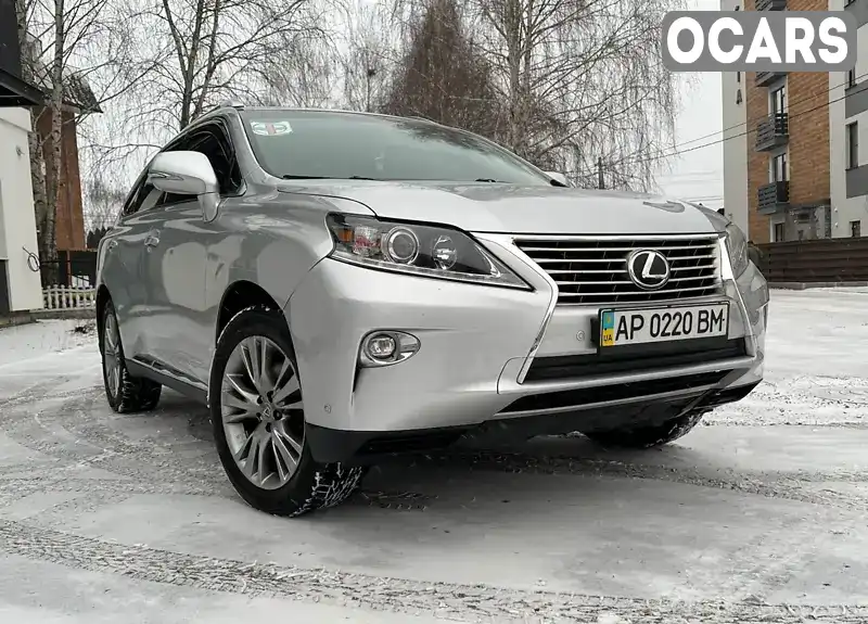 Позашляховик / Кросовер Lexus RX 2014 3.46 л. обл. Запорізька, Запоріжжя - Фото 1/21