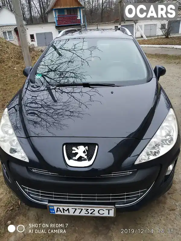 Універсал Peugeot 308 2009 1.6 л. Ручна / Механіка обл. Житомирська, Звягель - Фото 1/3