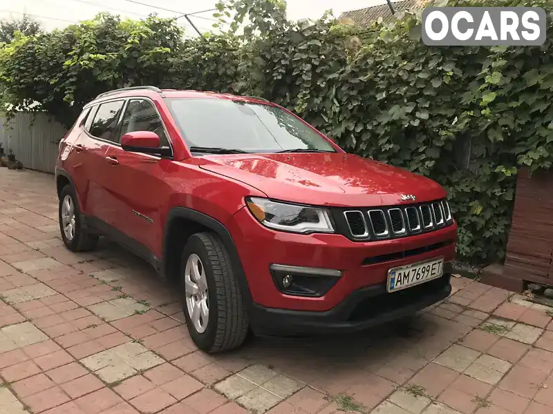 Позашляховик / Кросовер Jeep Compass 2017 2.36 л. Автомат обл. Житомирська, Попільня - Фото 1/18