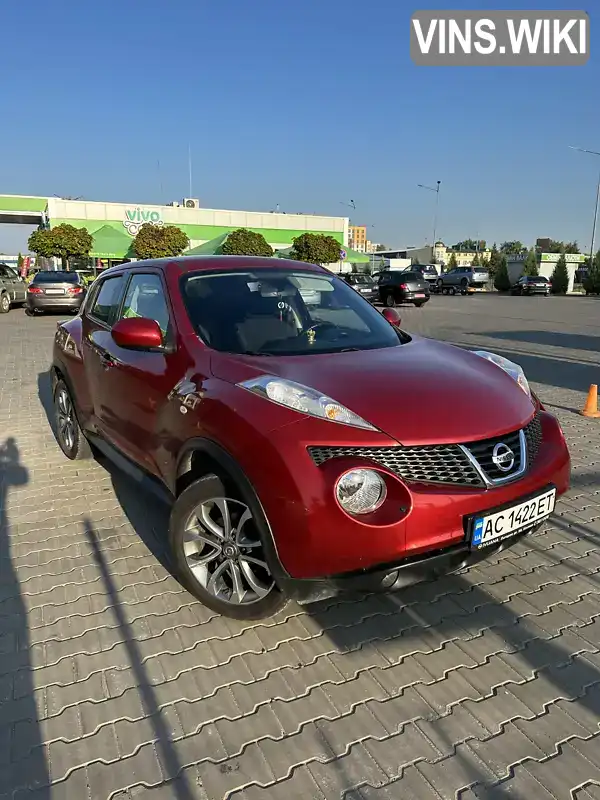 Внедорожник / Кроссовер Nissan Juke 2013 1.6 л. Типтроник обл. Волынская, Ковель - Фото 1/17