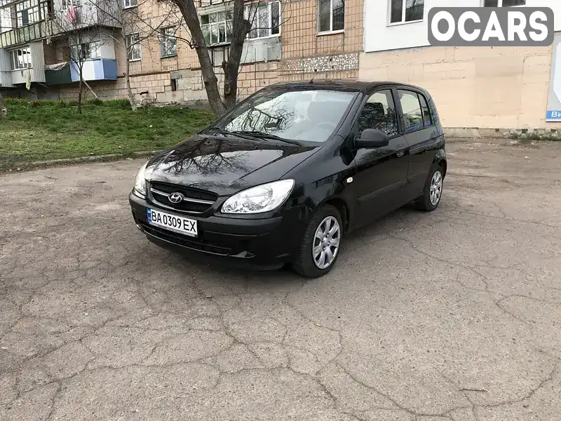 Хетчбек Hyundai Getz 2008 1.09 л. Ручна / Механіка обл. Кіровоградська, Гайворон - Фото 1/14