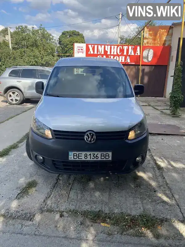 Мінівен Volkswagen Caddy 2012 1.6 л. Ручна / Механіка обл. Миколаївська, Первомайськ - Фото 1/21