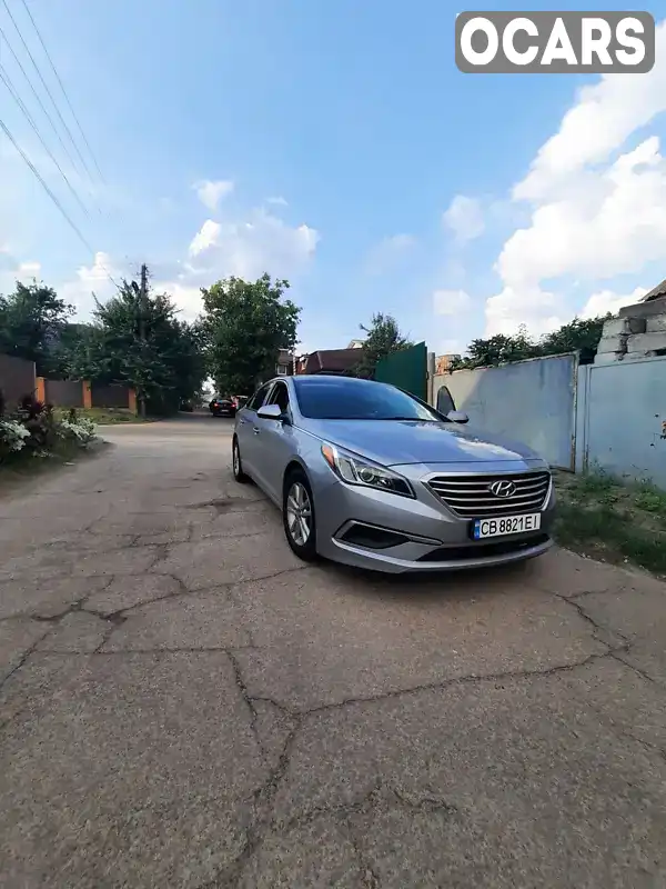 Седан Hyundai Sonata 2017 2.36 л. Автомат обл. Чернігівська, Чернігів - Фото 1/6