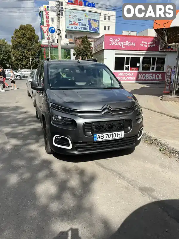 Мінівен Citroen Berlingo 2020 1.5 л. Автомат обл. Вінницька, Вінниця - Фото 1/21