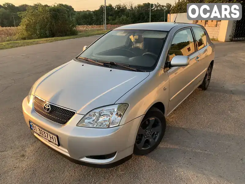 Хетчбек Toyota Corolla 2003 2 л. Ручна / Механіка обл. Полтавська, Полтава - Фото 1/21