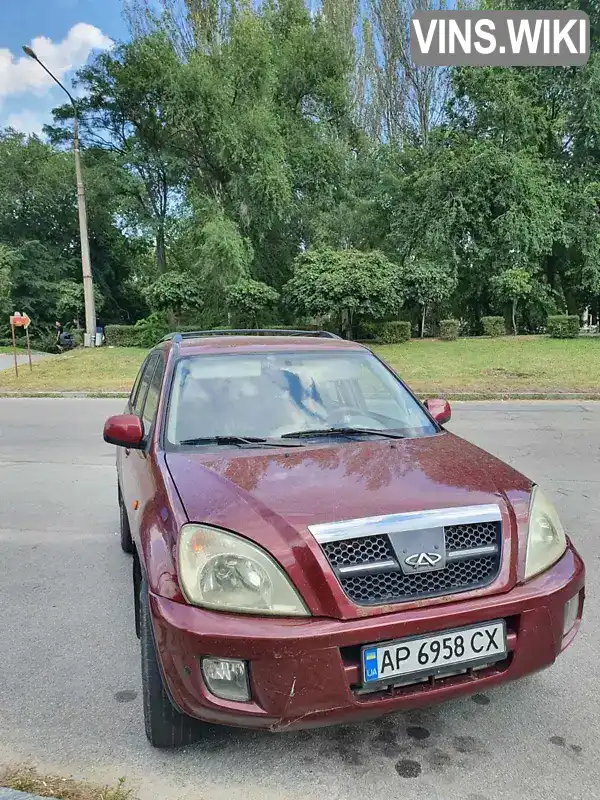 Позашляховик / Кросовер Chery Tiggo 2008 2 л. Ручна / Механіка обл. Запорізька, Запоріжжя - Фото 1/5