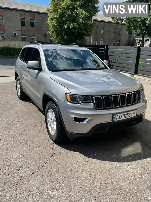 Внедорожник / Кроссовер Jeep Grand Cherokee 2017 3.6 л. Автомат обл. Закарпатская, Ужгород - Фото 1/20