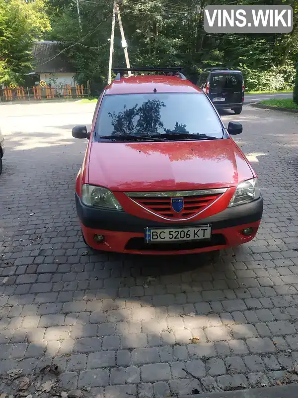 Универсал Dacia Logan MCV 2007 1.46 л. Ручная / Механика обл. Львовская, Трускавец - Фото 1/7