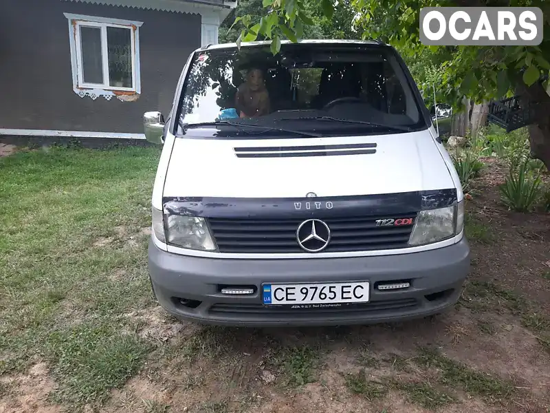 Мінівен Mercedes-Benz Vito 2001 2.2 л. Ручна / Механіка обл. Чернівецька, Сокиряни - Фото 1/11