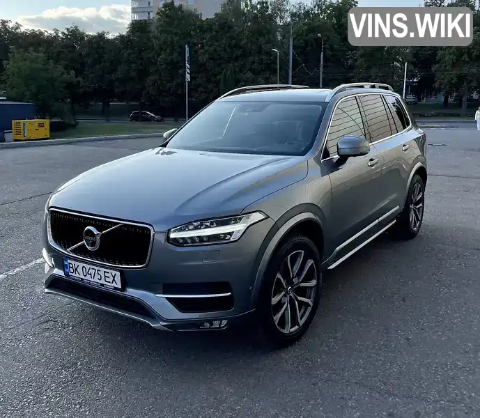 Внедорожник / Кроссовер Volvo XC90 2016 1.97 л. Автомат обл. Ровенская, Ровно - Фото 1/21