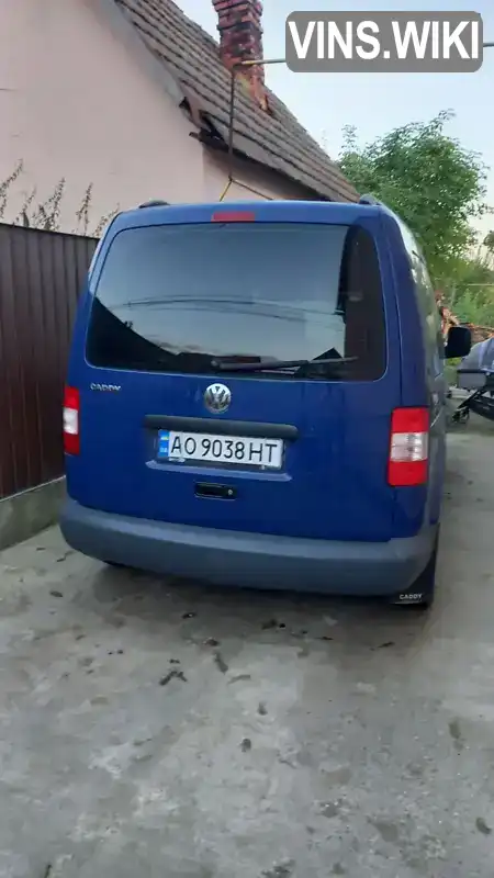 Минивэн Volkswagen Caddy 2008 1.39 л. Ручная / Механика обл. Закарпатская, Виноградов - Фото 1/14