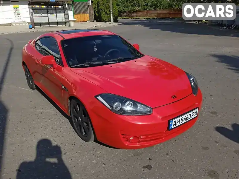 Купе Hyundai Coupe 2008 2 л. Ручная / Механика обл. Донецкая, Покровск (Красноармейск) - Фото 1/21