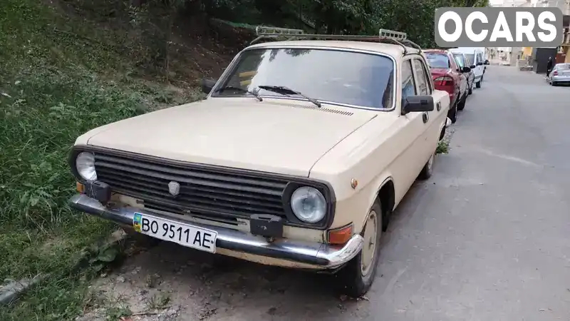 Седан ГАЗ 24-10 Волга 1989 2.4 л. Ручна / Механіка обл. Тернопільська, Тернопіль - Фото 1/10