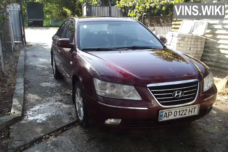 Седан Hyundai Sonata 2008 2 л. Ручная / Механика обл. Запорожская, Запорожье - Фото 1/9