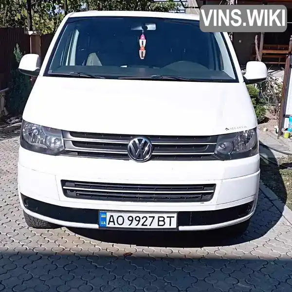 Мінівен Volkswagen Transporter 2010 1.97 л. обл. Закарпатська, Берегове - Фото 1/8